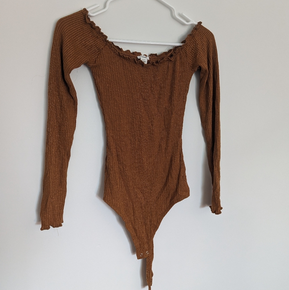 Off the shoulder bodysuit from Garage
